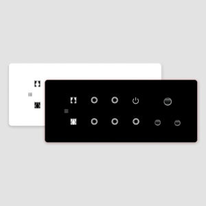 HA10603 - 5 SWITCH + 1 CURTAIN + 1 SOCKET