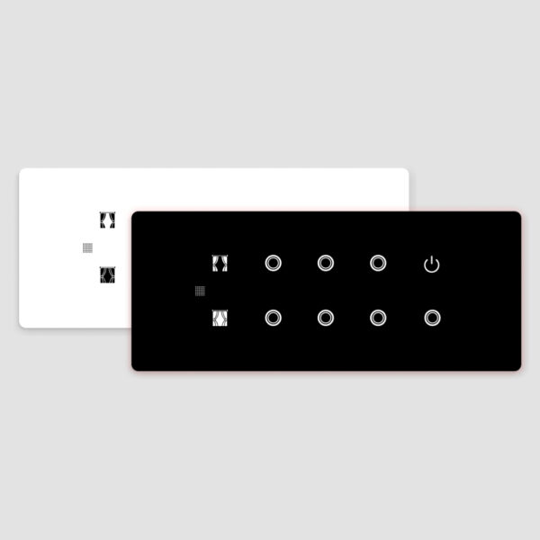 HA10608 - 7 SWITCH+ 1 CURTAIN