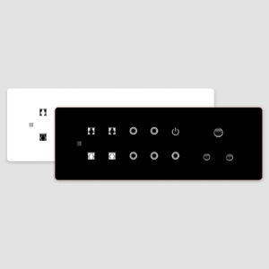 HA10804 - 5 SWITCH + 2 CURTAIN + 1 SOCKET