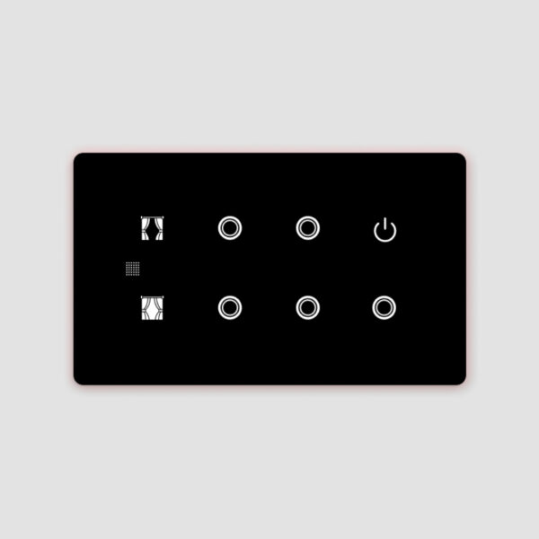 HA10405 - 5 SWITCH + 1 CURTAIN - Image 2