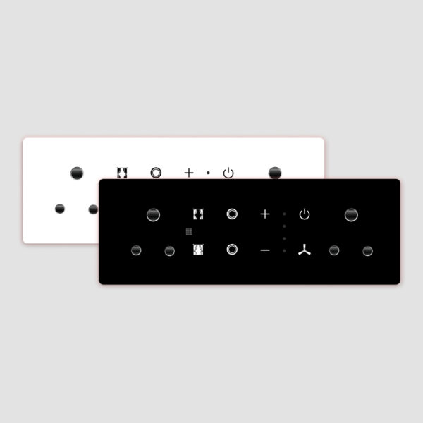 HA10813 - 2 Switch + 1 Fan + 1 Curtain + 2 Socket