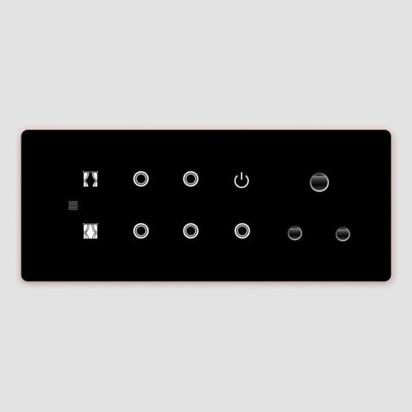 HA10603 - 5 SWITCH + 1 CURTAIN + 1 SOCKET - Image 2