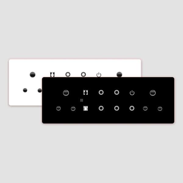 HA10814 - 5 Switch + 1 Curtain + 2 Socket