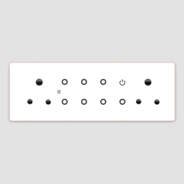 HA10816 - 7 Switch + 2 Socket - Image 3