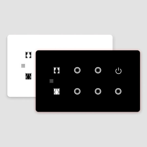 HA10405 - 5 SWITCH + 1 CURTAIN
