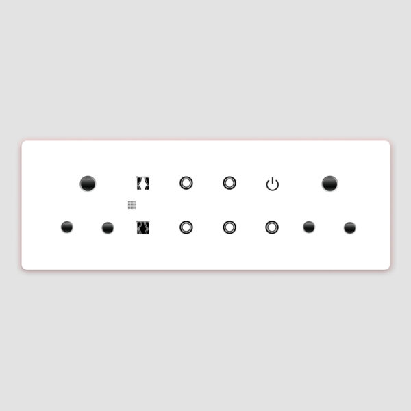 HA10814 - 5 Switch + 1 Curtain + 2 Socket - Image 3