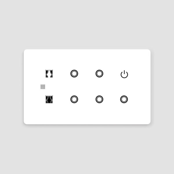 HA10405 - 5 SWITCH + 1 CURTAIN - Image 3