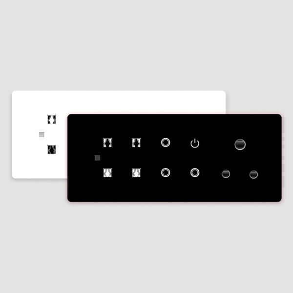 HA10604 - 3 SWITCH + 2 CURTAIN + 1 SOCKET