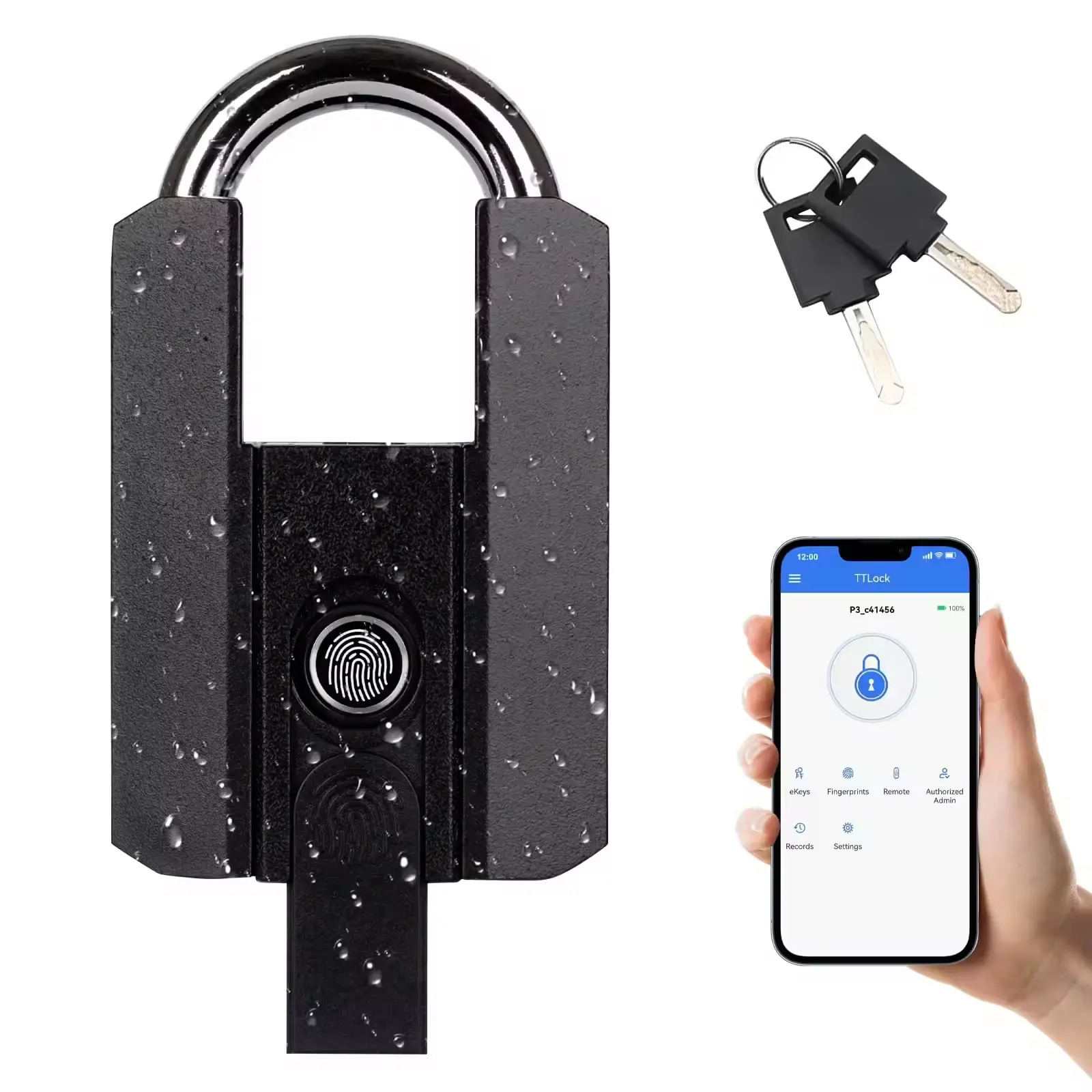 HomeAutomatify Heavy Duty Smart Padlock