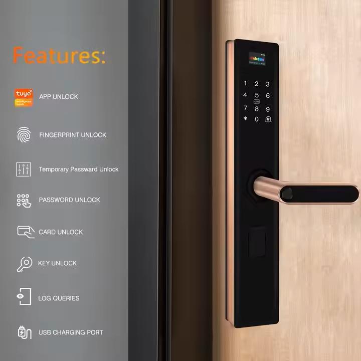 HAL1000-1 ROSE GOLD SMART DIGITAL LOCK